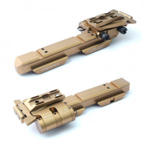 GF-1快拆側翻支架戶外金屬瞄準器配件快速翻轉